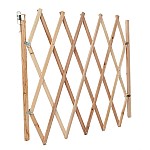 Hundeabsperrgitter Hundegatter Treppenschutzgitter Holz Scherengitter ausziehbar 60cm bis 108cm 82cm hoch Schutzgitter für Tür & Treppe