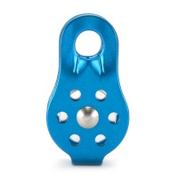 Umlenkrolle Seilrolle Mobile Pully Turn 26kN für 12mm Kletterseil blau