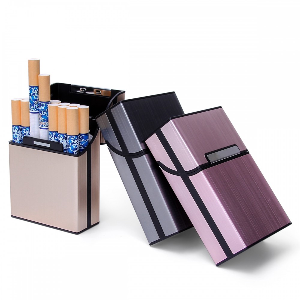 Aluminium Zigarettenetuis mit Magnetisierte Deckel Elegante