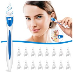 Ohrenreiniger Ohrenschmalz Entferner Ear Cleaning kit,  Weiches und Sicheres 360 Grad Spirale Silikon Ohren Reinigen