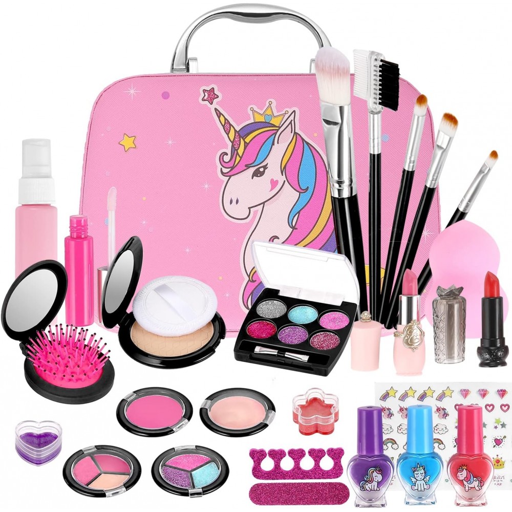 Mädchen Make-up Kit für Kinder Kinder Make-up Set Mädchen